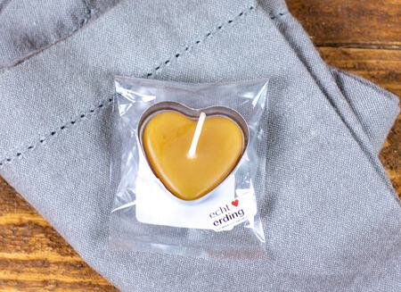 Bienenwachs-Teelichter