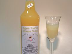 Neues Produkt - Ingwer-Honig-Zirone-Sirup